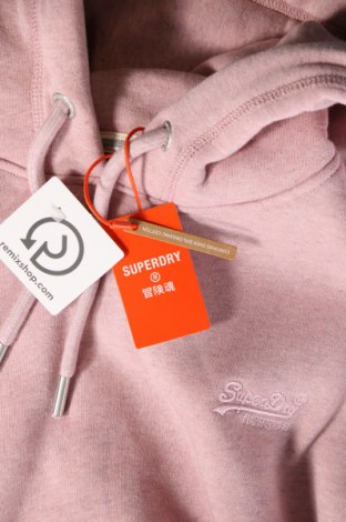 Γυναικείο φούτερ Superdry, Μέγεθος XL, Χρώμα Ρόζ , Τιμή 21,86 €