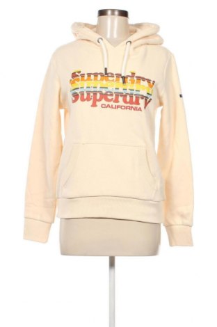 Γυναικείο φούτερ Superdry, Μέγεθος M, Χρώμα Εκρού, Τιμή 21,86 €