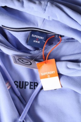 Γυναικείο φούτερ Superdry, Μέγεθος S, Χρώμα Μπλέ, Τιμή 54,64 €
