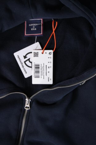 Γυναικείο φούτερ Superdry, Μέγεθος M, Χρώμα Μπλέ, Τιμή 24,59 €