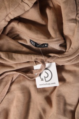 Γυναικείο φούτερ Zara, Μέγεθος S, Χρώμα  Μπέζ, Τιμή 12,37 €