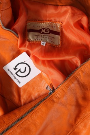 Γυναικείο δερμάτινο μπουφάν, Μέγεθος M, Χρώμα Πορτοκαλί, Τιμή 29,79 €