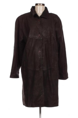Damen Lederjacke, Größe XXL, Farbe Braun, Preis € 36,66