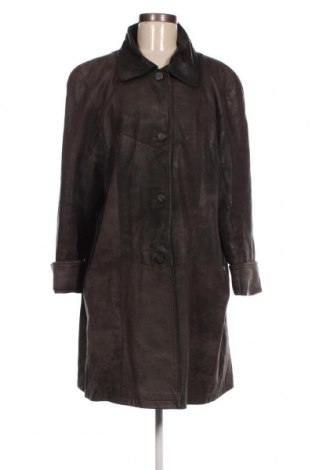 Damen Lederjacke, Größe L, Farbe Grau, Preis € 36,66