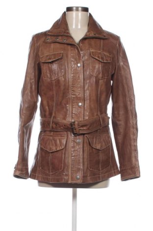 Dámska kožená bunda , Veľkosť S, Farba Hnedá, Cena  51,57 €