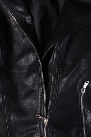 Дамско кожено яке, Размер XL, Цвят Черен, Цена 41,65 лв.