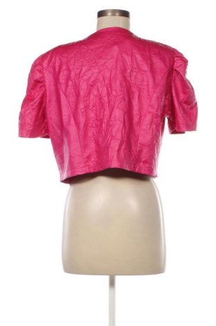 Dámská kožená bunda , Velikost XL, Barva Růžová, Cena  453,00 Kč