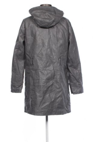 Damen Lederjacke, Größe M, Farbe Grau, Preis 15,69 €