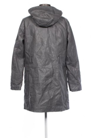 Damen Lederjacke, Größe M, Farbe Grau, Preis € 14,99