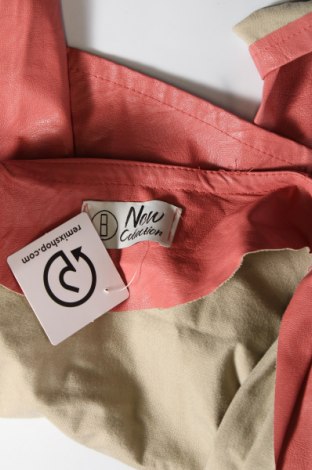 Dámská kožená bunda , Velikost M, Barva Růžová, Cena  342,00 Kč