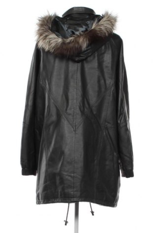 Γυναικείο δερμάτινο μπουφάν, Μέγεθος XL, Χρώμα Μαύρο, Τιμή 47,66 €