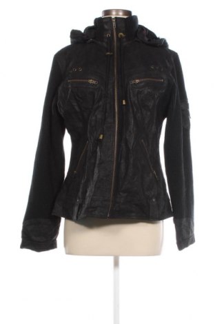 Dámská kožená bunda , Velikost XL, Barva Černá, Cena  1 450,00 Kč
