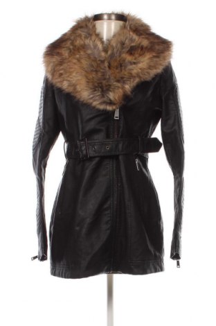 Дамско кожено яке, Размер S, Цвят Кафяв, Цена 41,65 лв.
