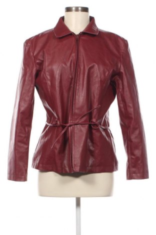 Damen Lederjacke, Größe L, Farbe Rot, Preis 15,04 €