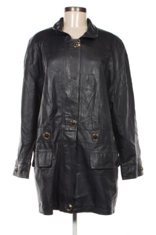 Dámska kožená bunda , Veľkosť M, Farba Modrá, Cena  18,20 €