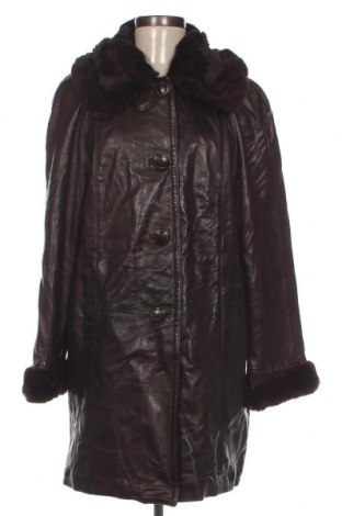 Dámska kožená bunda , Veľkosť XL, Farba Hnedá, Cena  45,50 €