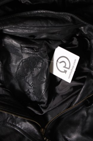 Γυναικείο δερμάτινο μπουφάν, Μέγεθος M, Χρώμα Μαύρο, Τιμή 26,48 €