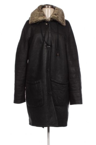 Γυναικείο δερμάτινο μπουφάν, Μέγεθος S, Χρώμα Μαύρο, Τιμή 55,00 €