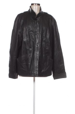 Γυναικείο δερμάτινο μπουφάν, Μέγεθος XL, Χρώμα Μαύρο, Τιμή 56,26 €