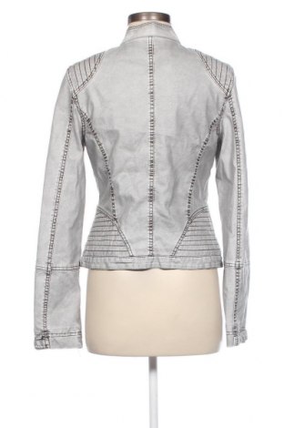 Damen Lederjacke, Größe M, Farbe Grau, Preis 34,10 €