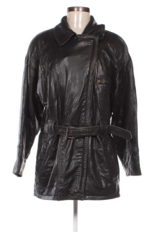 Γυναικείο δερμάτινο μπουφάν Aust, Μέγεθος S, Χρώμα Μαύρο, Τιμή 13,27 €