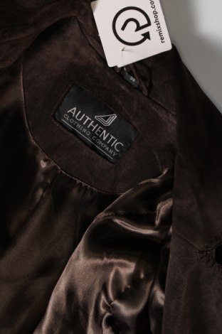 Γυναικείο δερμάτινο μπουφάν Authentic Clothing Company, Μέγεθος M, Χρώμα Καφέ, Τιμή 37,75 €