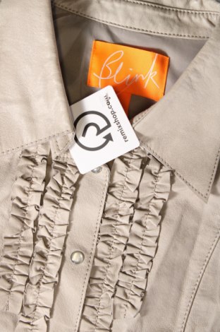 Dámska kožená bunda  Blink, Veľkosť L, Farba Sivá, Cena  47,29 €