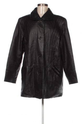 Dámská kožená bunda  C&A, Velikost L, Barva Černá, Cena  1 450,00 Kč