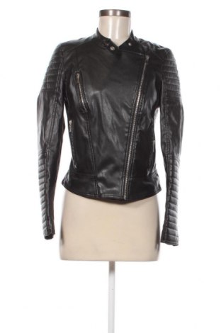 Dámska kožená bunda  Cropp, Veľkosť S, Farba Čierna, Cena  13,82 €