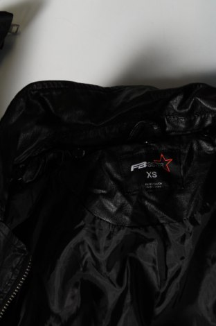 Дамско кожено яке Fb Sister, Размер XS, Цвят Черен, Цена 40,67 лв.
