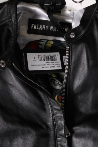 Dámska kožená bunda  Freaky Nation, Veľkosť S, Farba Čierna, Cena  106,39 €