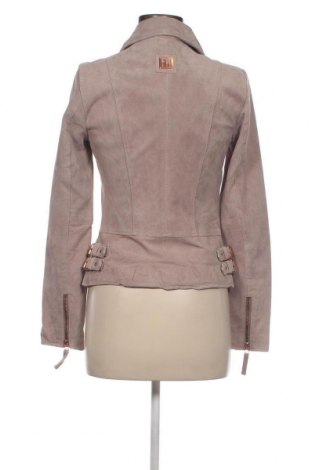 Damen Lederjacke Freaky Nation, Größe S, Farbe Beige, Preis € 106,39