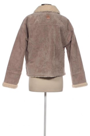 Dámska kožená bunda  Freaky Nation, Veľkosť XL, Farba Sivá, Cena  265,98 €