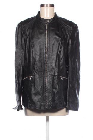 Γυναικείο δερμάτινο μπουφάν Gerry Weber, Μέγεθος XL, Χρώμα Μαύρο, Τιμή 139,79 €