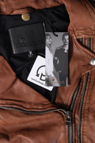 Dámska kožená bunda  Goosecraft, Veľkosť M, Farba Hnedá, Cena  160,75 €