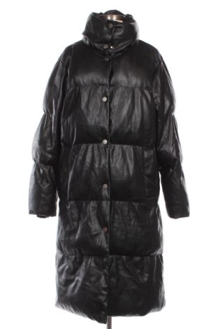 Γυναικείο δερμάτινο μπουφάν Guess, Μέγεθος M, Χρώμα Μαύρο, Τιμή 54,15 €