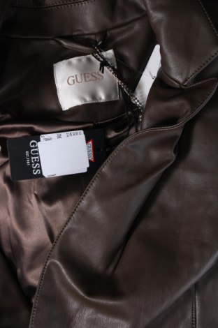 Dámska kožená bunda  Guess, Veľkosť S, Farba Hnedá, Cena  54,28 €