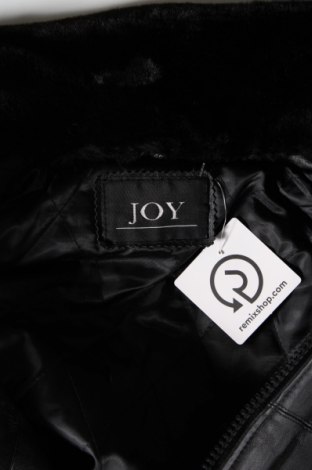 Дамско кожено яке Joy, Размер XL, Цвят Черен, Цена 143,00 лв.