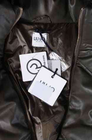 Dámska kožená bunda  Liu Jo, Veľkosť S, Farba Zelená, Cena  132,99 €