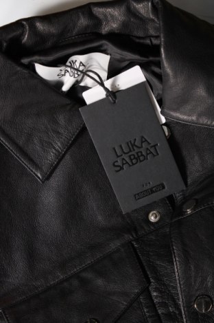 Γυναικείο δερμάτινο μπουφάν Luka Sabbat for ABOUT YOU, Μέγεθος S, Χρώμα Μαύρο, Τιμή 142,89 €