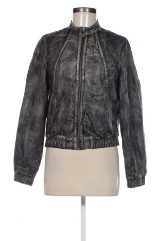 Dámska kožená bunda  Moods Of Norway, Veľkosť S, Farba Sivá, Cena  96,11 €