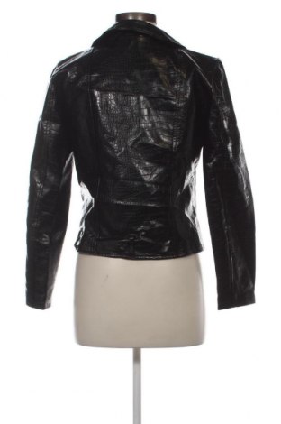 Γυναικείο δερμάτινο μπουφάν Noisy May, Μέγεθος M, Χρώμα Μαύρο, Τιμή 11,52 €
