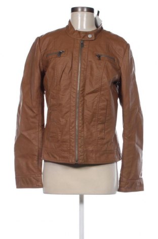 Dámska kožená bunda  ONLY, Veľkosť L, Farba Hnedá, Cena  22,67 €