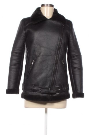 Γυναικείο δερμάτινο μπουφάν ONLY, Μέγεθος XS, Χρώμα Μαύρο, Τιμή 15,22 €