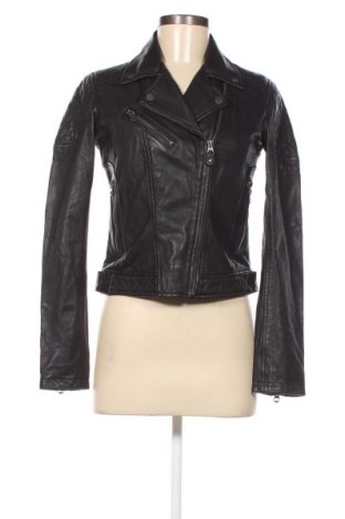 Dámska kožená bunda  Pepe Jeans, Veľkosť XS, Farba Čierna, Cena  119,69 €