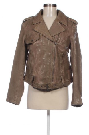 Dámska kožená bunda  Pepe Jeans, Veľkosť L, Farba Hnedá, Cena  119,69 €
