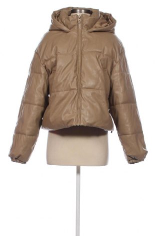 Dámská kožená bunda  Pull&Bear, Velikost L, Barva Béžová, Cena  648,00 Kč