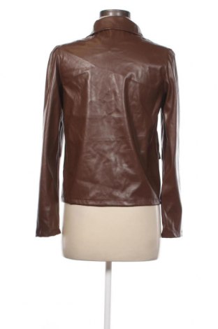 Dámska kožená bunda  SHEIN, Veľkosť XS, Farba Hnedá, Cena  17,50 €