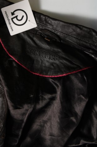 Dámska kožená bunda  Scottage, Veľkosť XL, Farba Hnedá, Cena  18,20 €