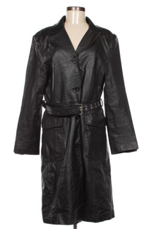Γυναικείο δερμάτινο μπουφάν Succo, Μέγεθος XL, Χρώμα Μαύρο, Τιμή 139,79 €
